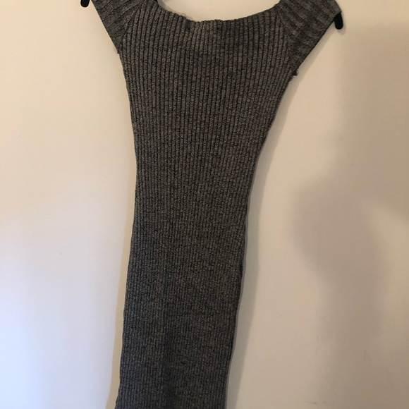 Akira Chicago Grey Party Dress - Picture 3 of 5